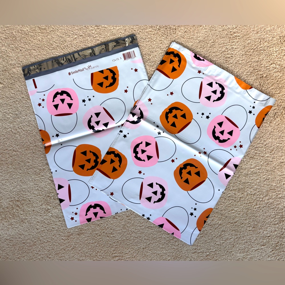 Jack-o-Lantern Polymailers - set of 20